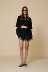 Black Versatile Linen Shirt - SS25