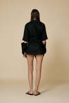 Black Versatile Linen Shirt - SS25