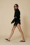 Black Versatile Linen Shirt - SS25