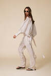 Lightweight Long Trousers Made From Airy Fabric Wirh Inner Shorts - SS25