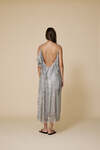 Grey Sequin Midi Dress - SS25