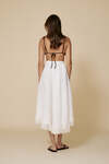White Midi Skirt With Lace - SS25