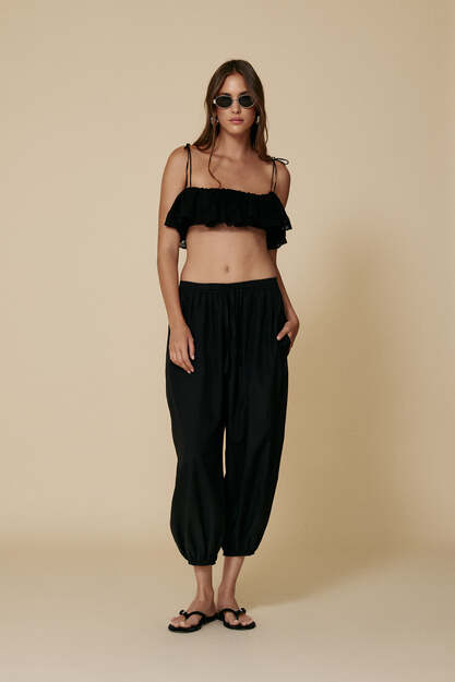 Lightweight Black Pants - SS25