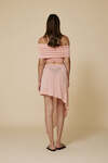 Asymmetrical Pink Pareo Skirt - SS25