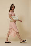 Asymmetrical Pink Pareo Skirt - SS25