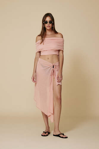 Rose Off-Shoulder Top - SS25 - PNK Casual
