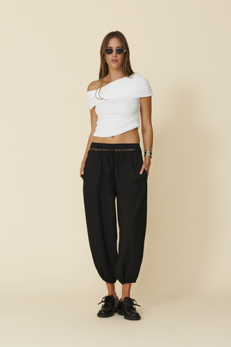 One Shoulder White Top - FW25 - PNK Casual