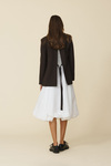 Balloon White Midi Skirt - FW25