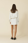 Dress with detachable shawl - FW25