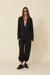 Black Lose-Fit Shirt - FW25