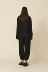 Black Lose-Fit Shirt - FW25