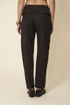 Brown Pants With Waist Detail - FW25