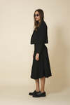 Black Midi Skirt