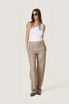 Light Brown-Gold Casual Pants