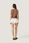Cotton Brown Top - SS26