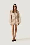 Balloon Beige Mini Skirt