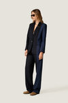 Black-Navy Contrast Blazer